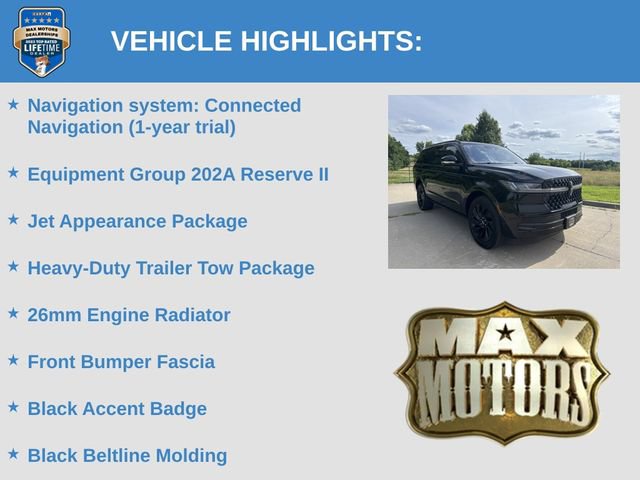 Used 2025 Lincoln Navigator Reserve w/ Jet Appearance Package AWD/4WD image 6