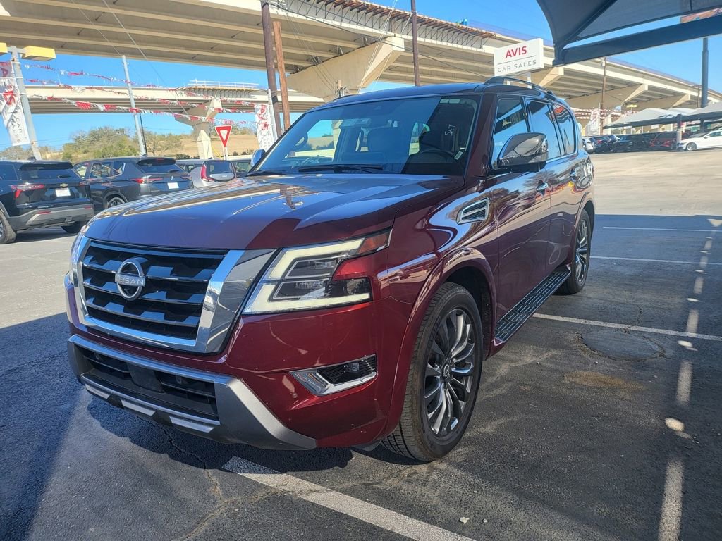 Used 2023 Nissan Armada Platinum w/ Captain's Chairs Package