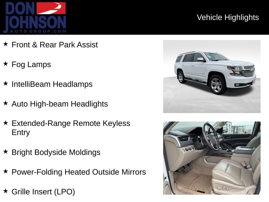 Used 2019 Chevrolet Tahoe LT w/ LT Signature Package AWD/4WD image 21