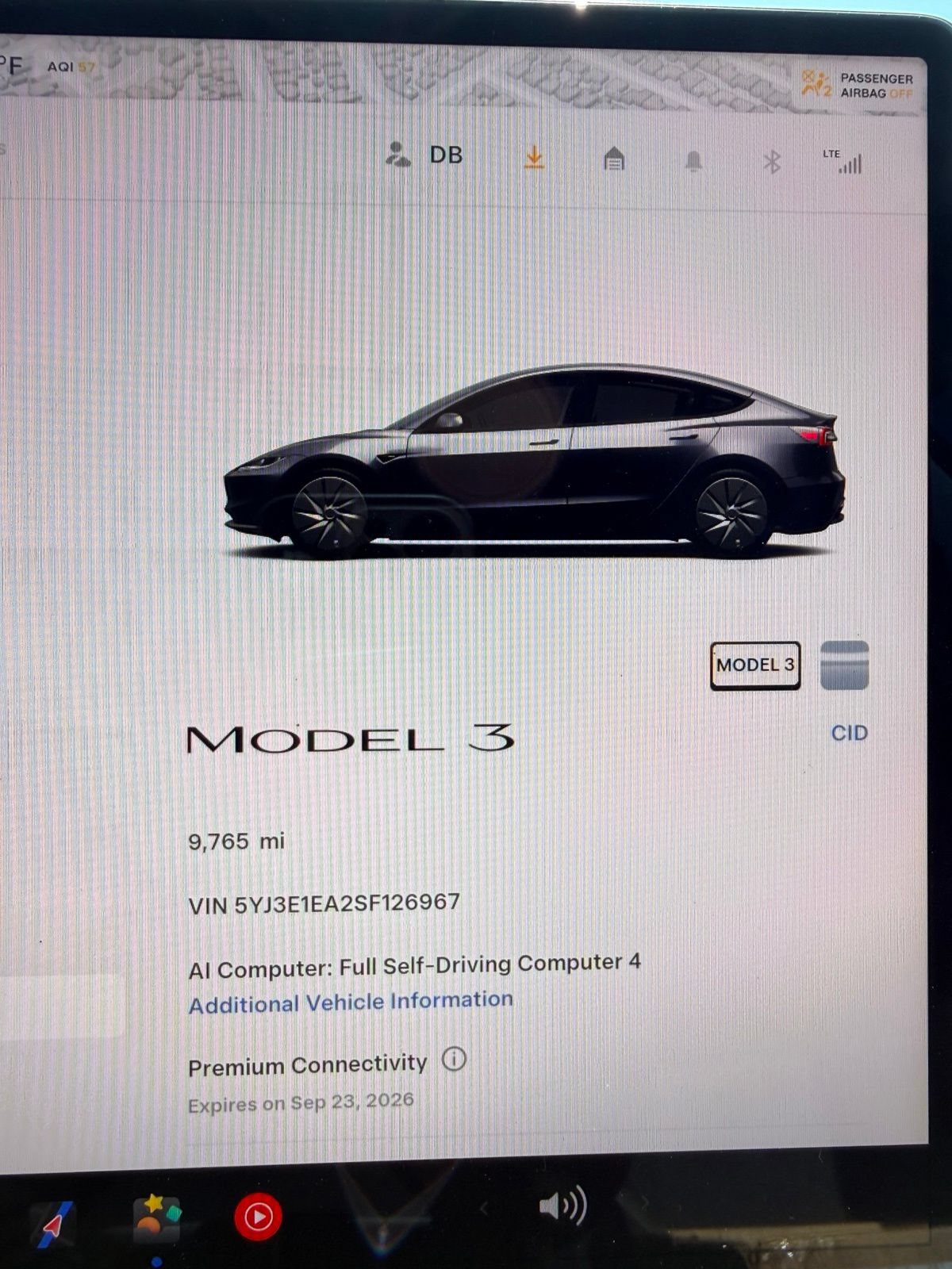 Used 2025 Tesla Model 3 Long Range RWD image 8