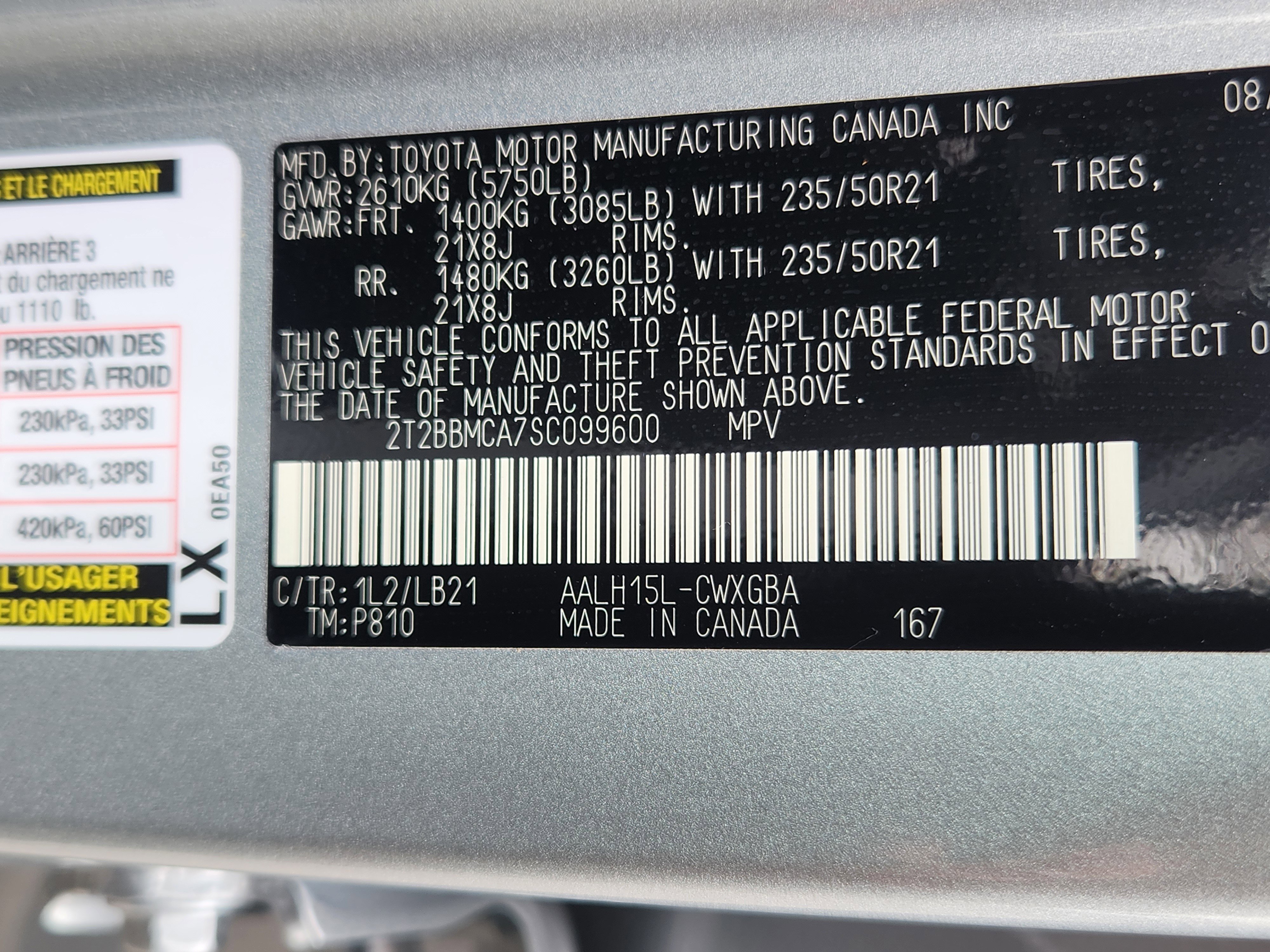 Certified 2025 Lexus RX 350 w/ Convenience Package image 24