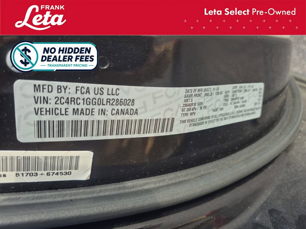 Used 2020 Chrysler Pacifica Limited FWD image 27