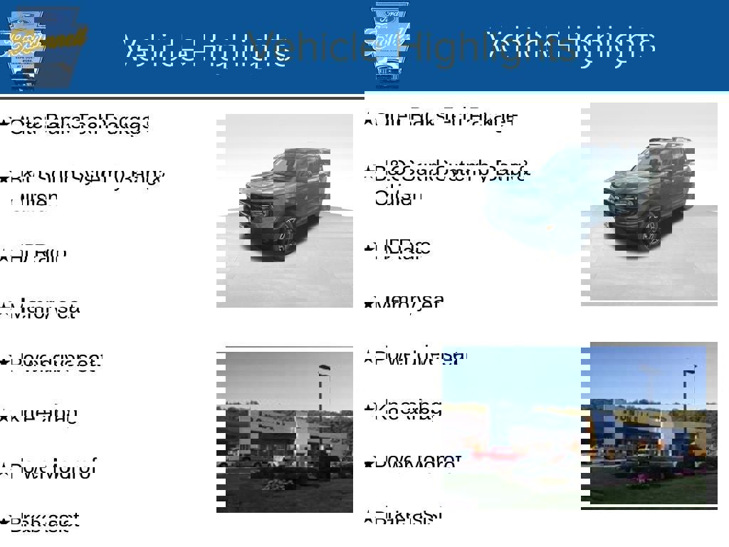 New 2025 Ford Bronco Sport Outer Banks w/ Outer Banks Tech Package+ image 5