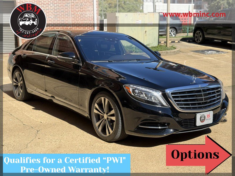Used 2015 Mercedes-Benz S 550 4MATIC Sedan