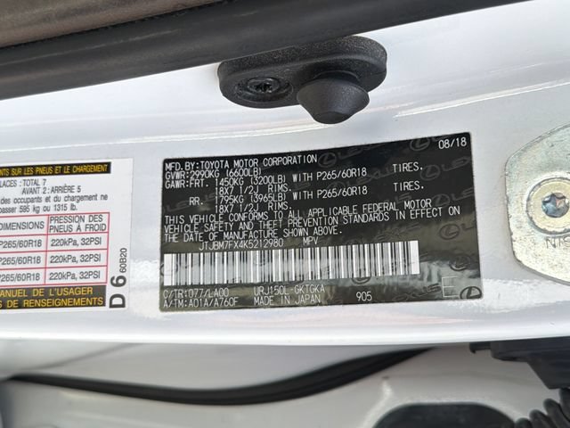 Used 2019 Lexus GX 460 Premium w/ Premium Package AWD/4WD image 30