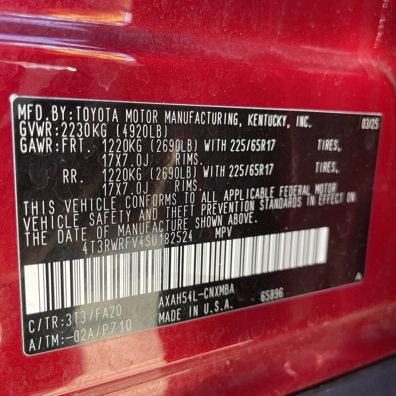 Used 2025 Toyota RAV4 XLE image 29