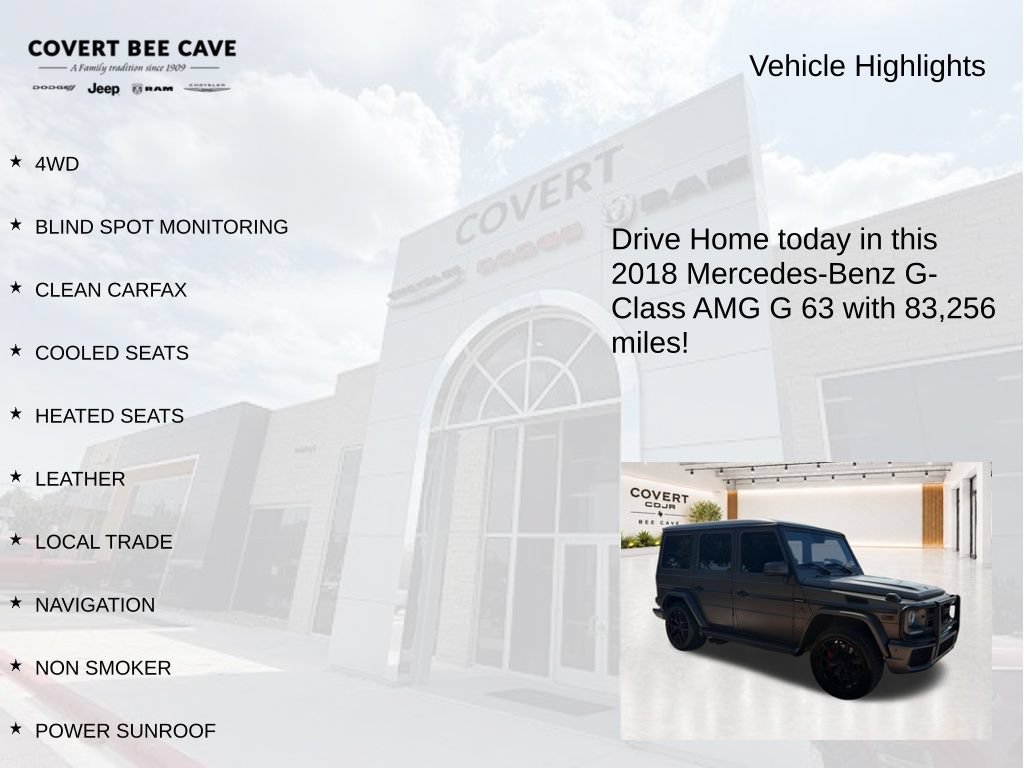 Used 2018 Mercedes-Benz G 63 AMG 4MATIC image 6