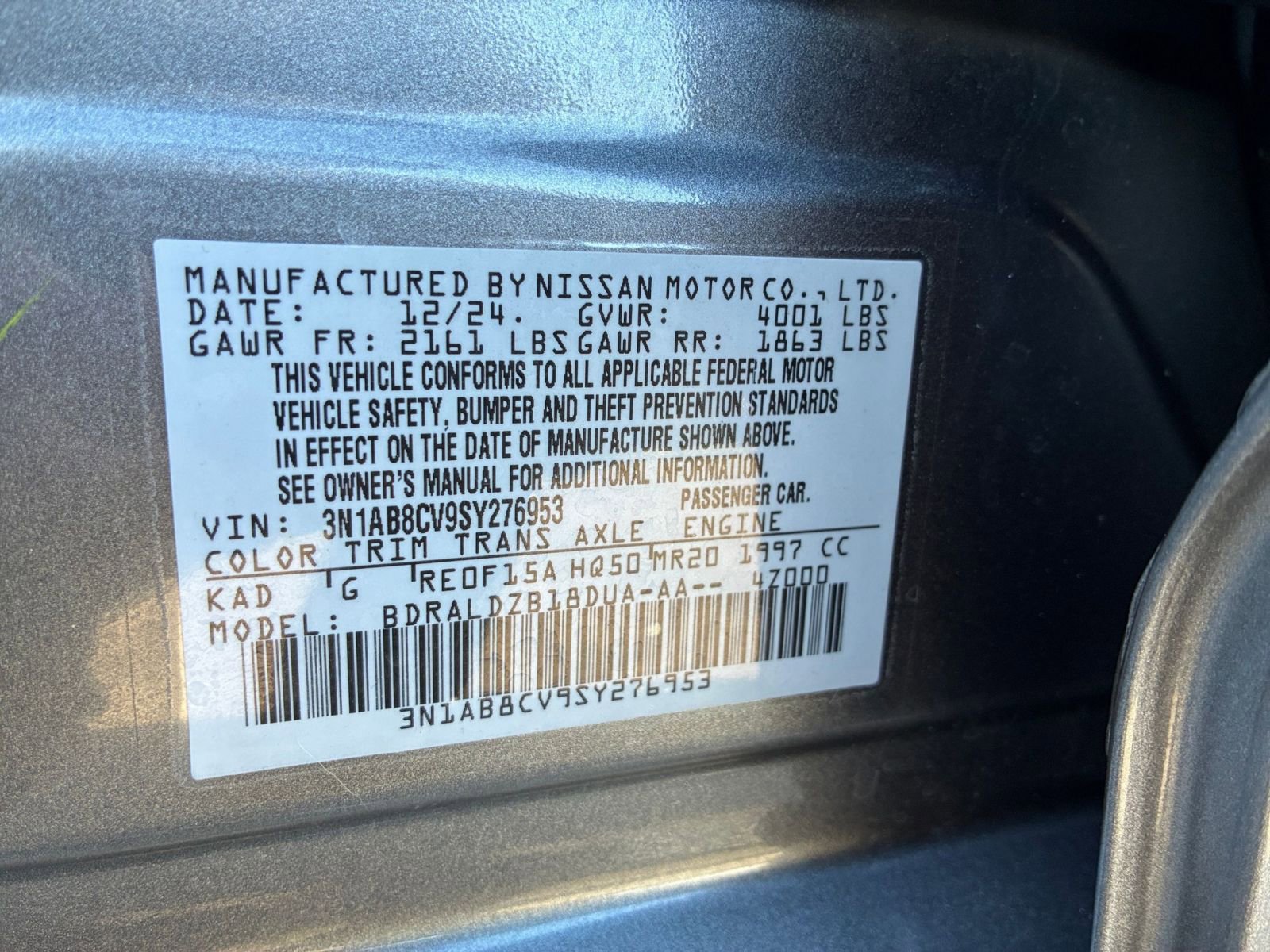 Used 2025 Nissan Sentra SV image 27
