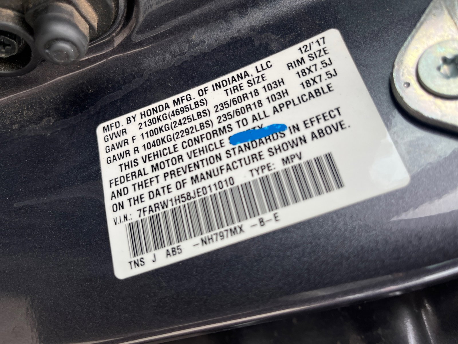 Used 2018 Honda CR-V EX image 24