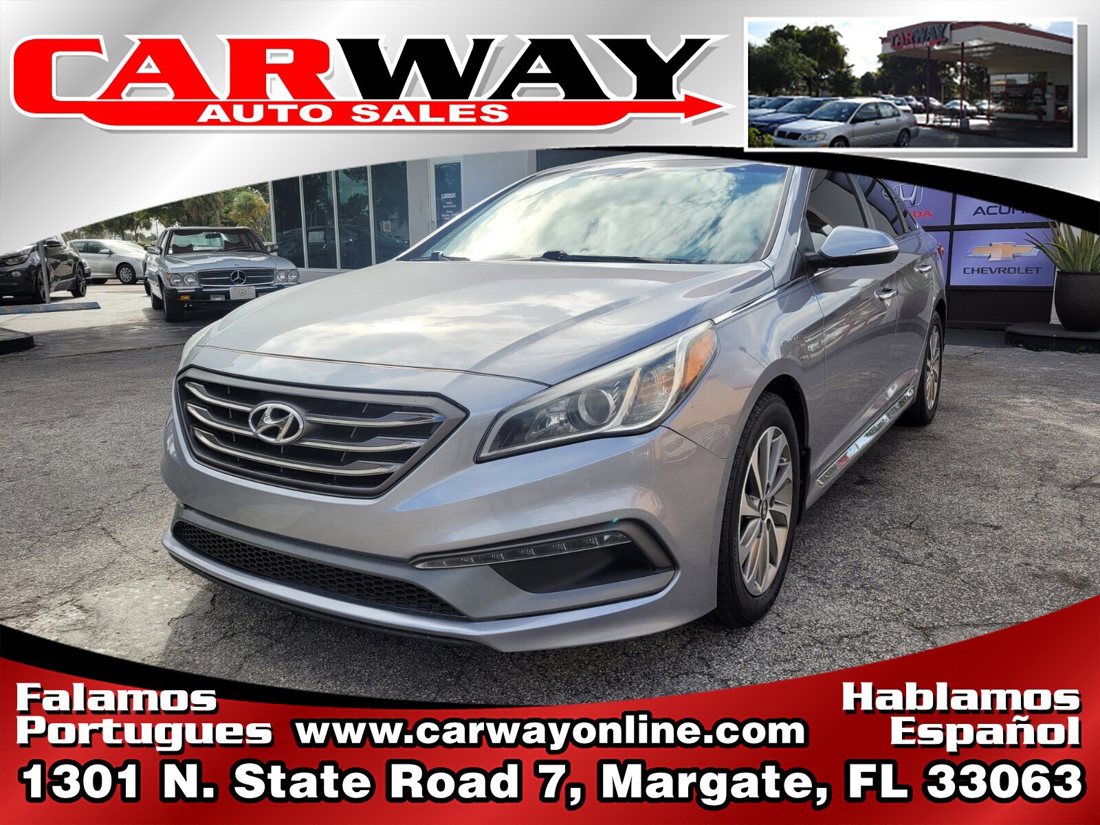Used 2015 Hyundai Sonata Sport w/ Option Group 03 image 1