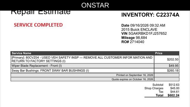 Used 2015 Buick Enclave Leather FWD image 14
