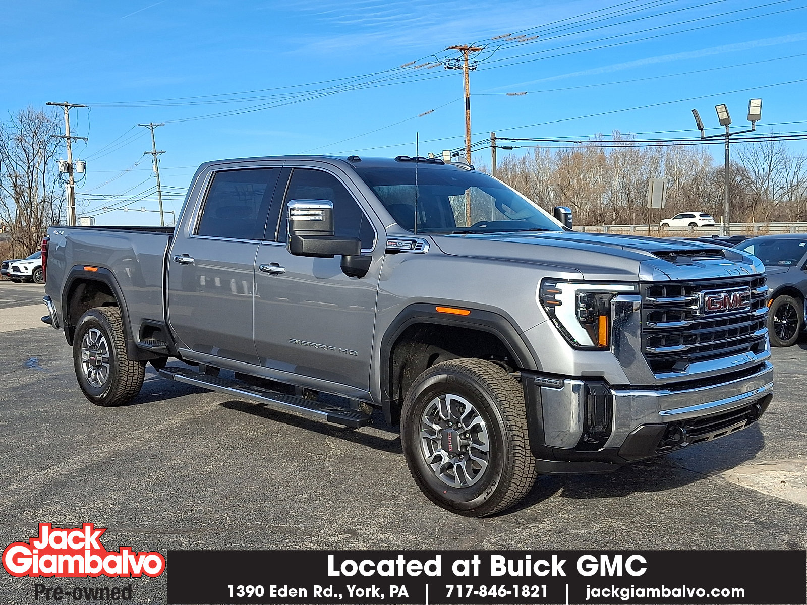 Certified 2025 GMC Sierra 2500 SLT w/ SLT Convenience Package image 1