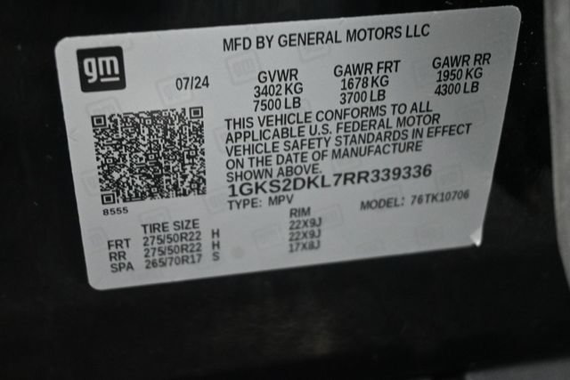 Used 2024 GMC Yukon Denali w/ Advanced Technology Package AWD/4WD image 37