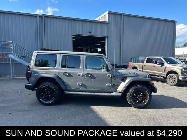 Certified 2022 Jeep Wrangler Unlimited Sport AWD/4WD image 2