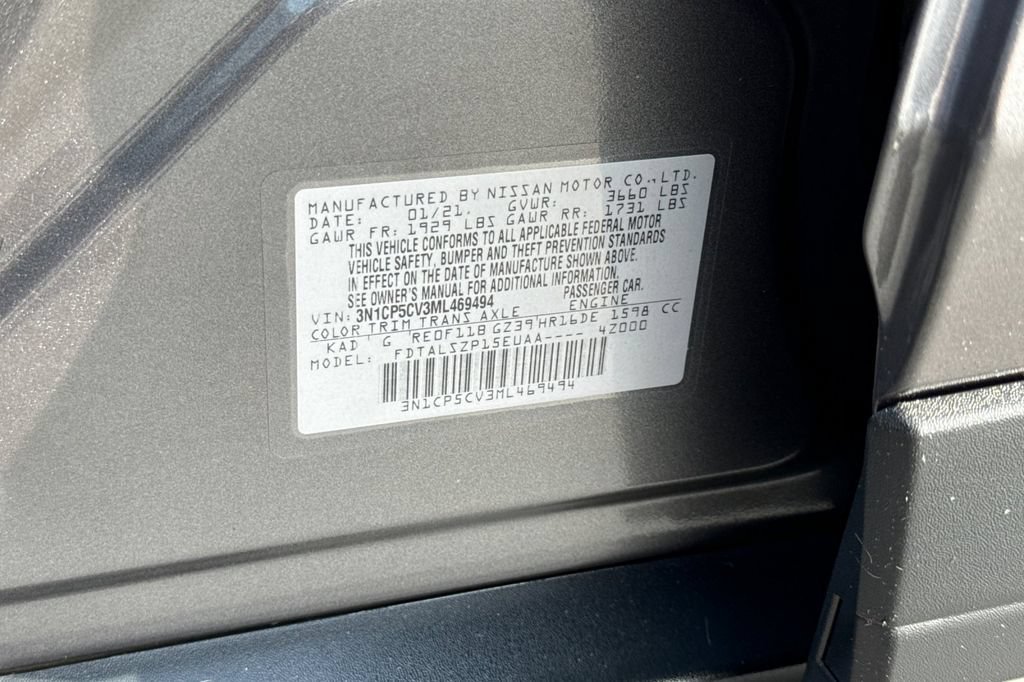 Used 2021 Nissan Kicks SV FWD image 29