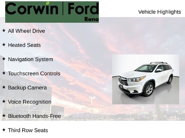 Used 2015 Toyota Highlander XLE AWD/4WD image 7