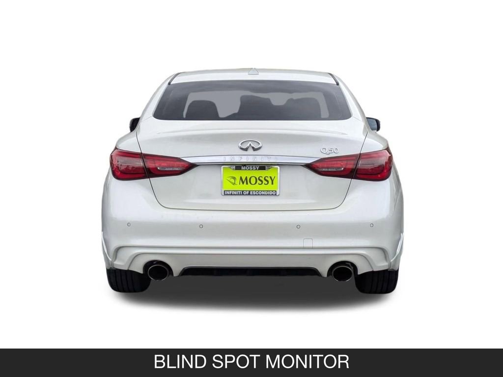 Certified 2023 INFINITI Q50 Luxe w/ Cargo Package RWD image 9