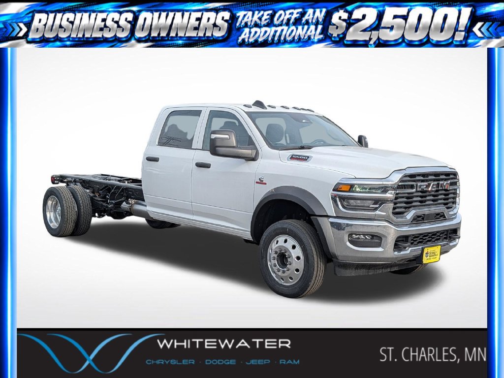 New 2026 RAM 5500 Tradesman w/ Chrome Appearance Group