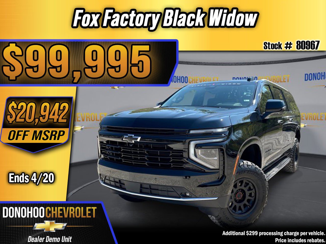 New 2025 Chevrolet Suburban Premier image 1