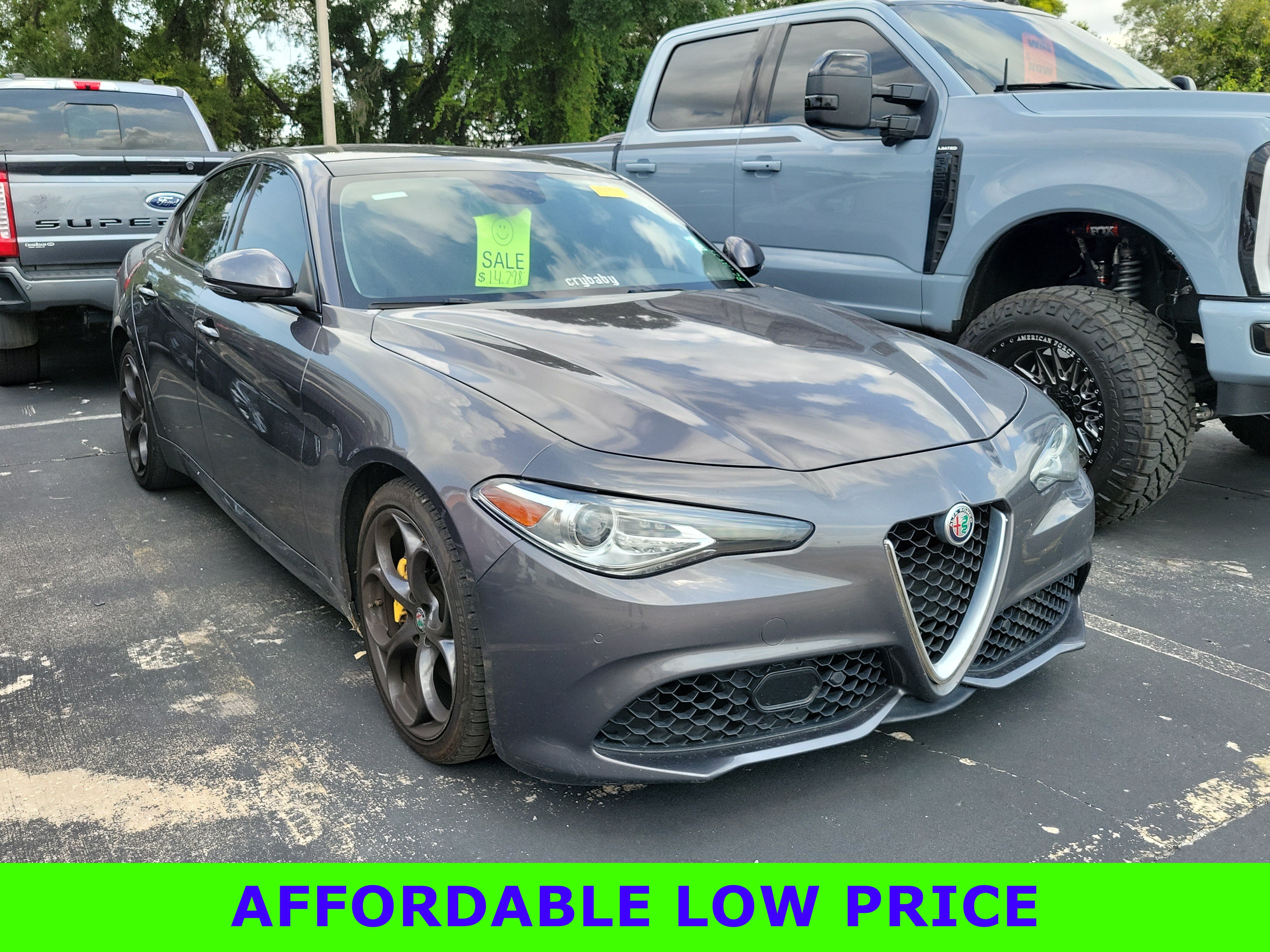 Used 2017 Alfa Romeo Giulia Ti w/ TI 19" Sport Package RWD image 1