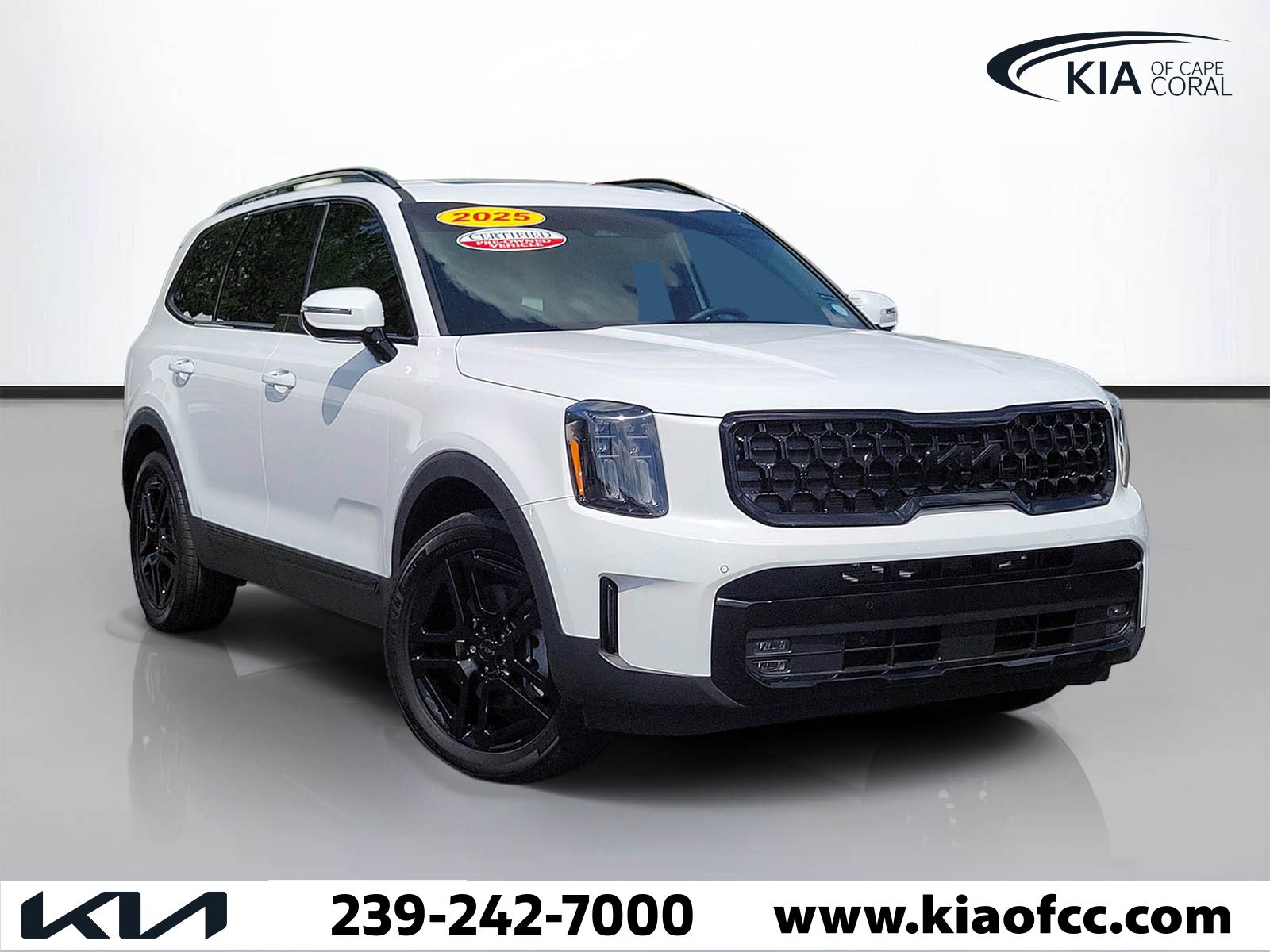 Certified 2025 Kia Telluride SX Prestige X-Line