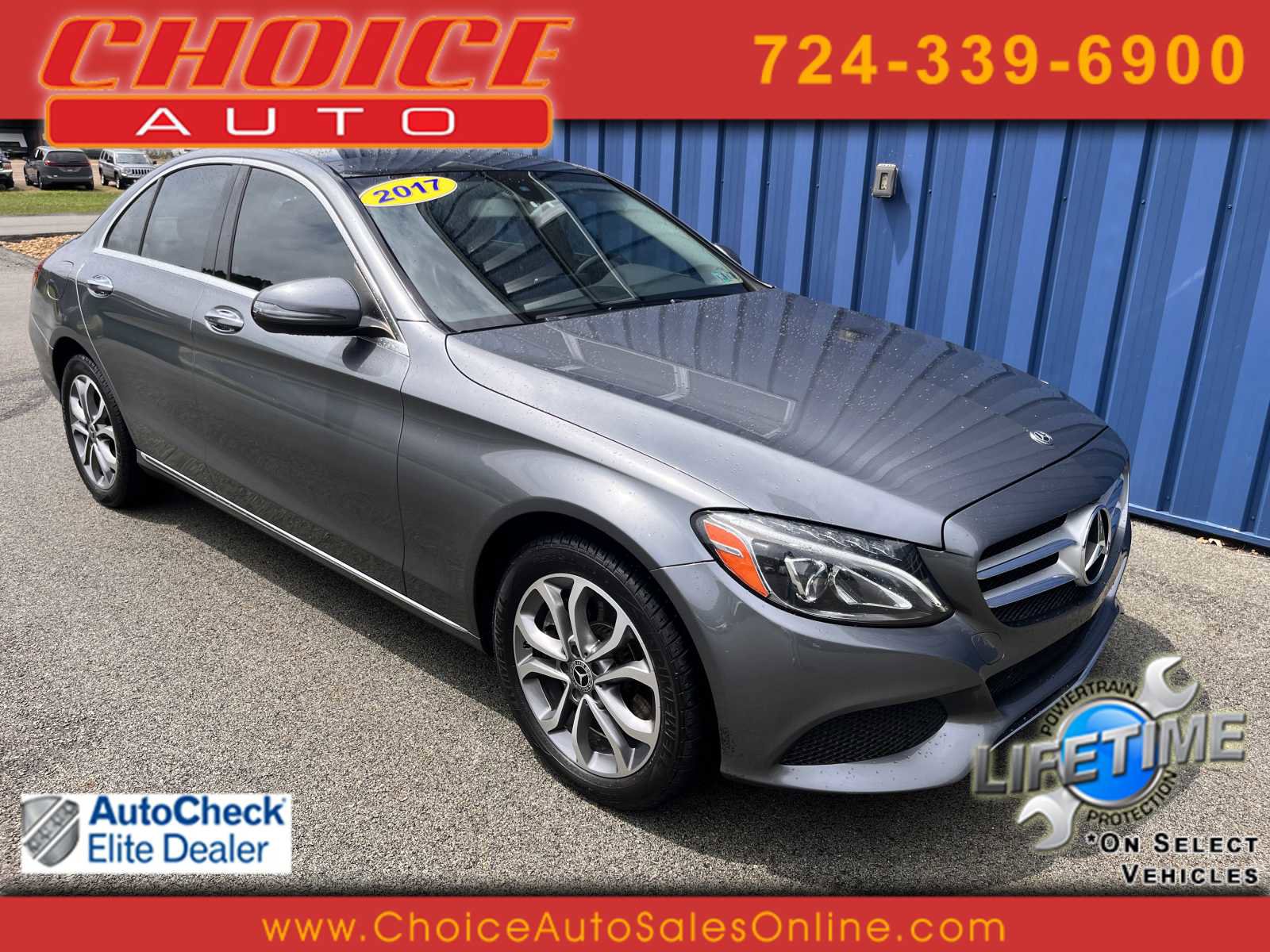 Used 2017 Mercedes-Benz C 300 4MATIC Sedan image 1