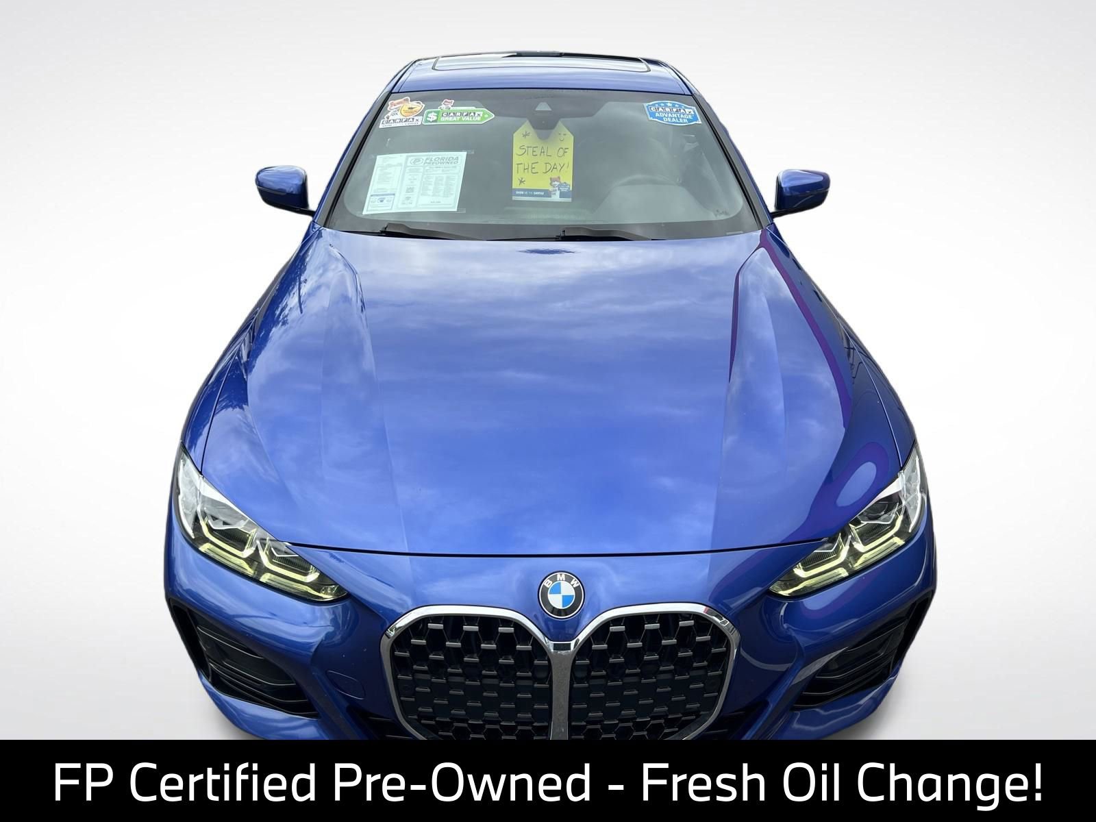 Used 2021 BMW 430i Coupe w/ M Sport Package RWD image 5