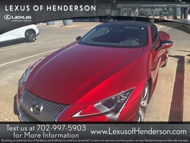 Used 2023 Lexus LC 500 Convertible