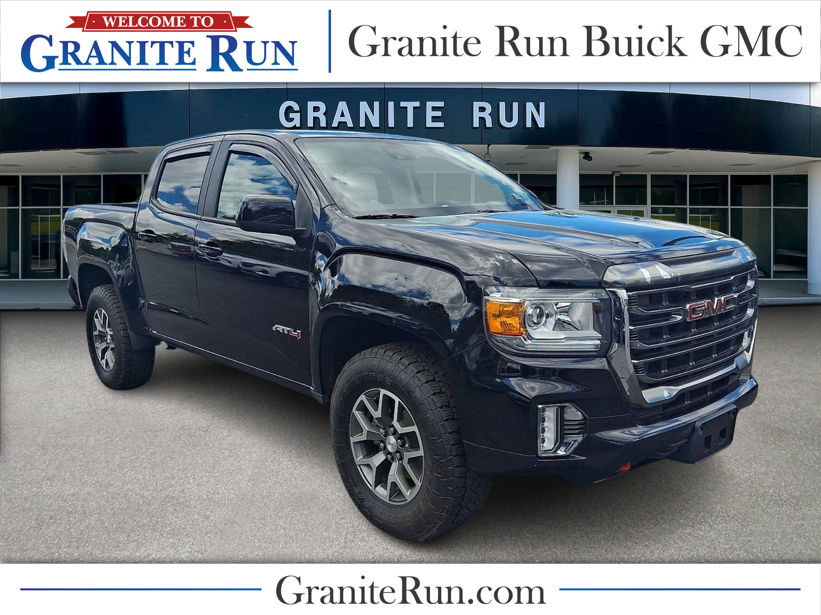 Used 2022 GMC Canyon AT4 w/ Driver Alert Package AWD/4WD image 1