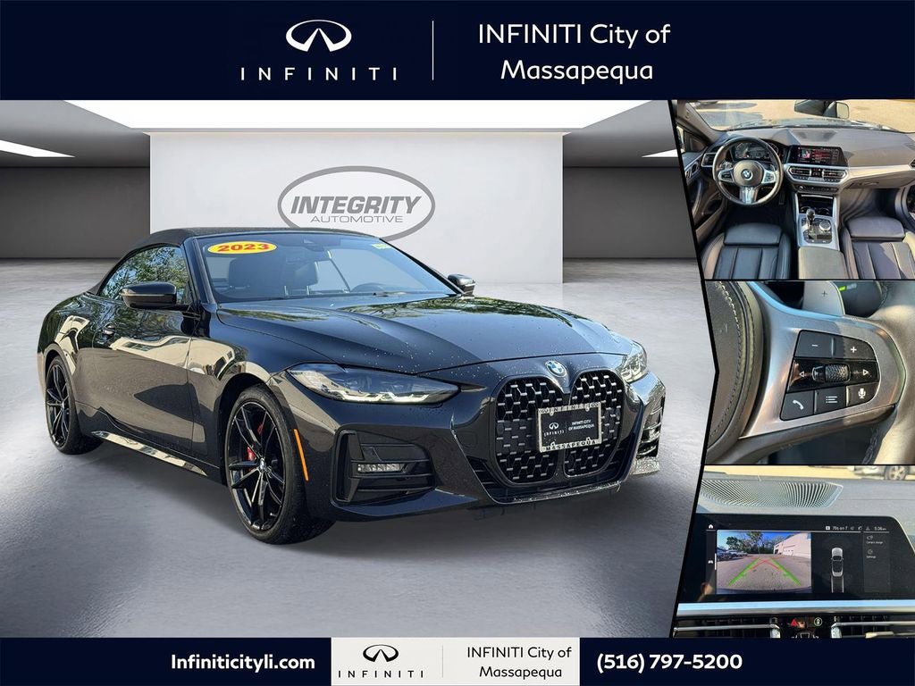 Used 2023 BMW 430i xDrive Convertible w/ M Sport Package