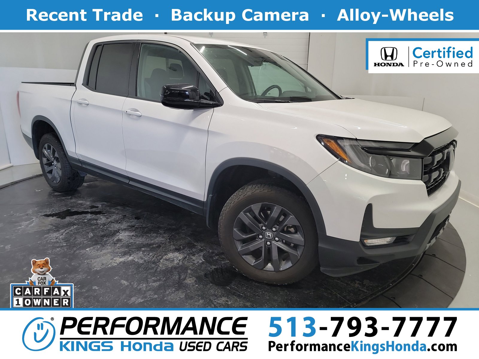 Certified 2024 Honda Ridgeline Sport