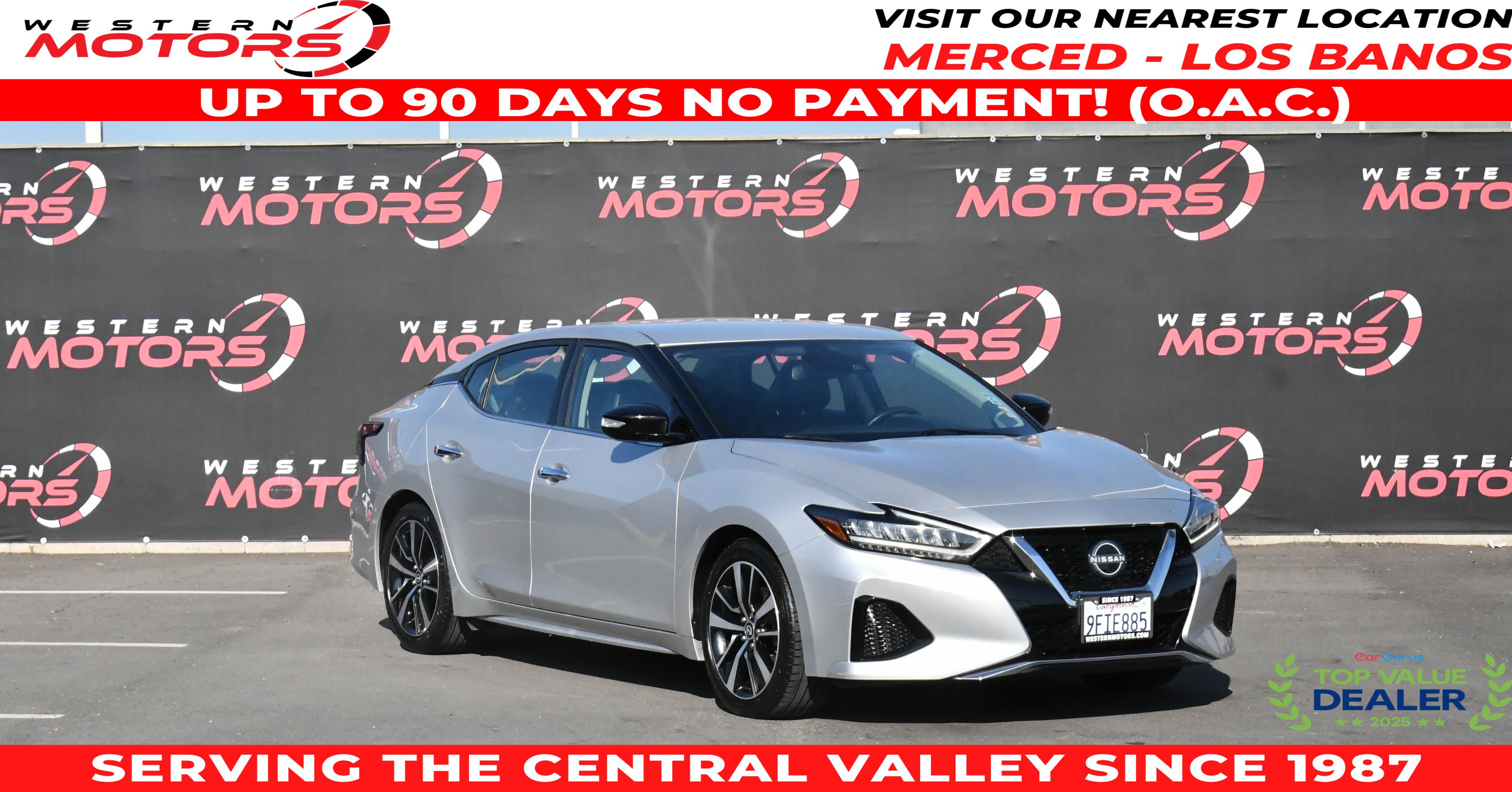 Used 2023 Nissan Maxima SV w/ Floor Mat Group FWD image 1