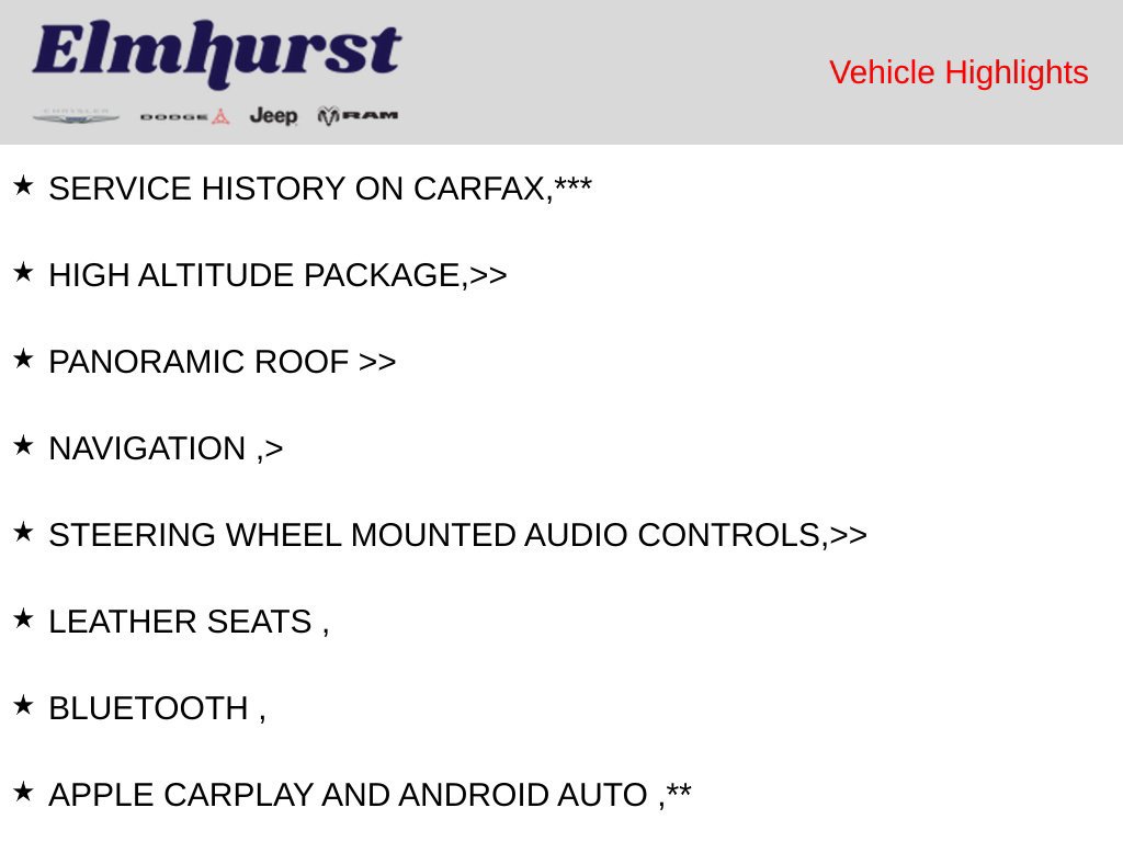 Certified 2022 Jeep Compass High Altitude AWD/4WD image 9