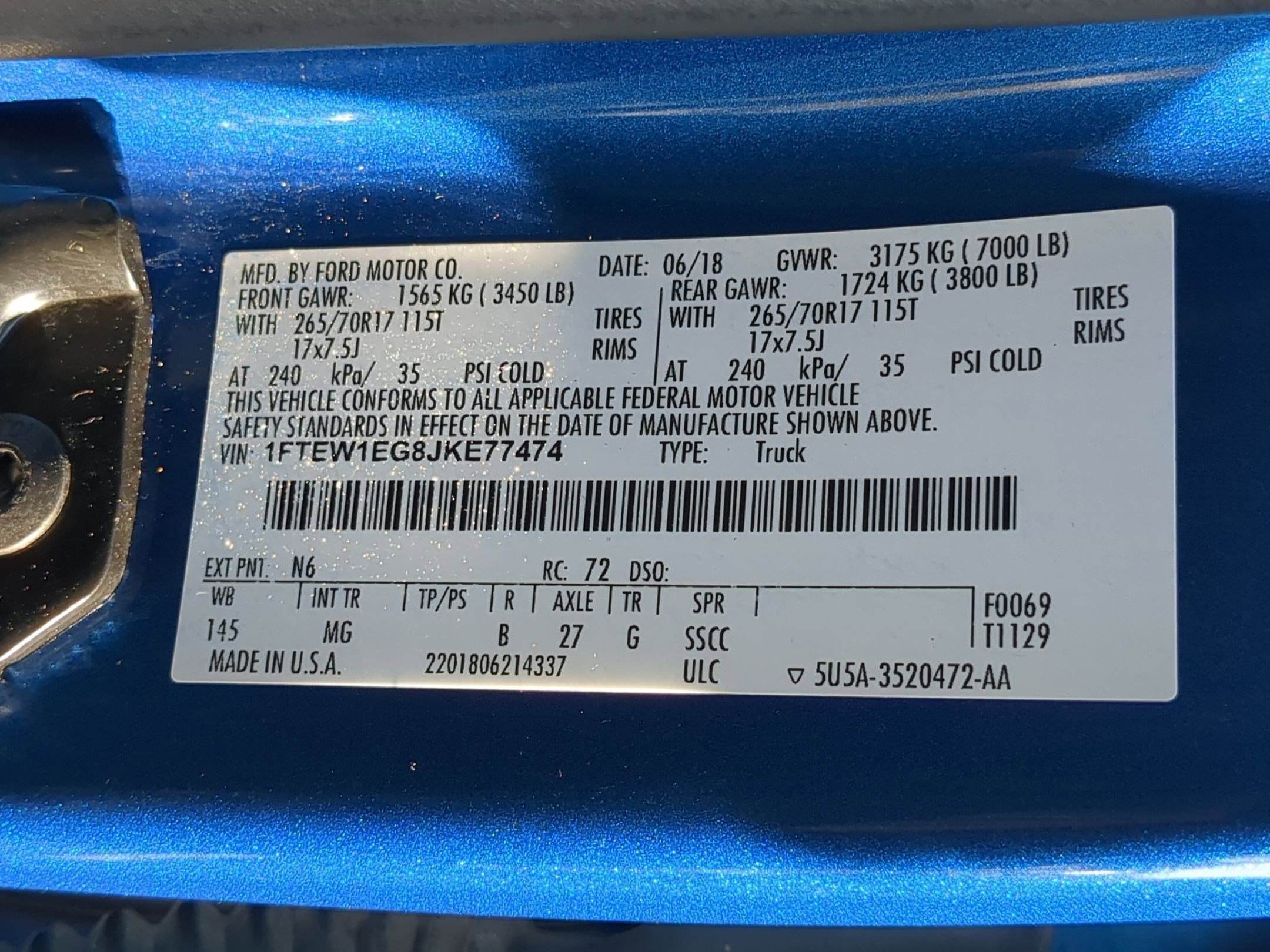 Used 2018 Ford F150 XLT image 33