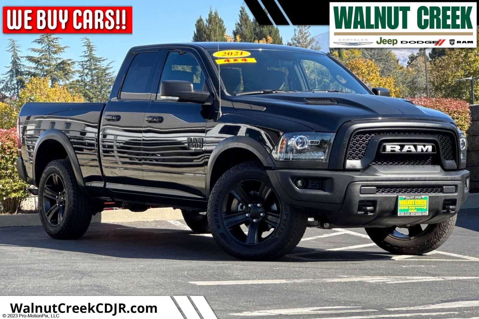 Used 2021 RAM 1500 Classic Warlock w/ Luxury Group