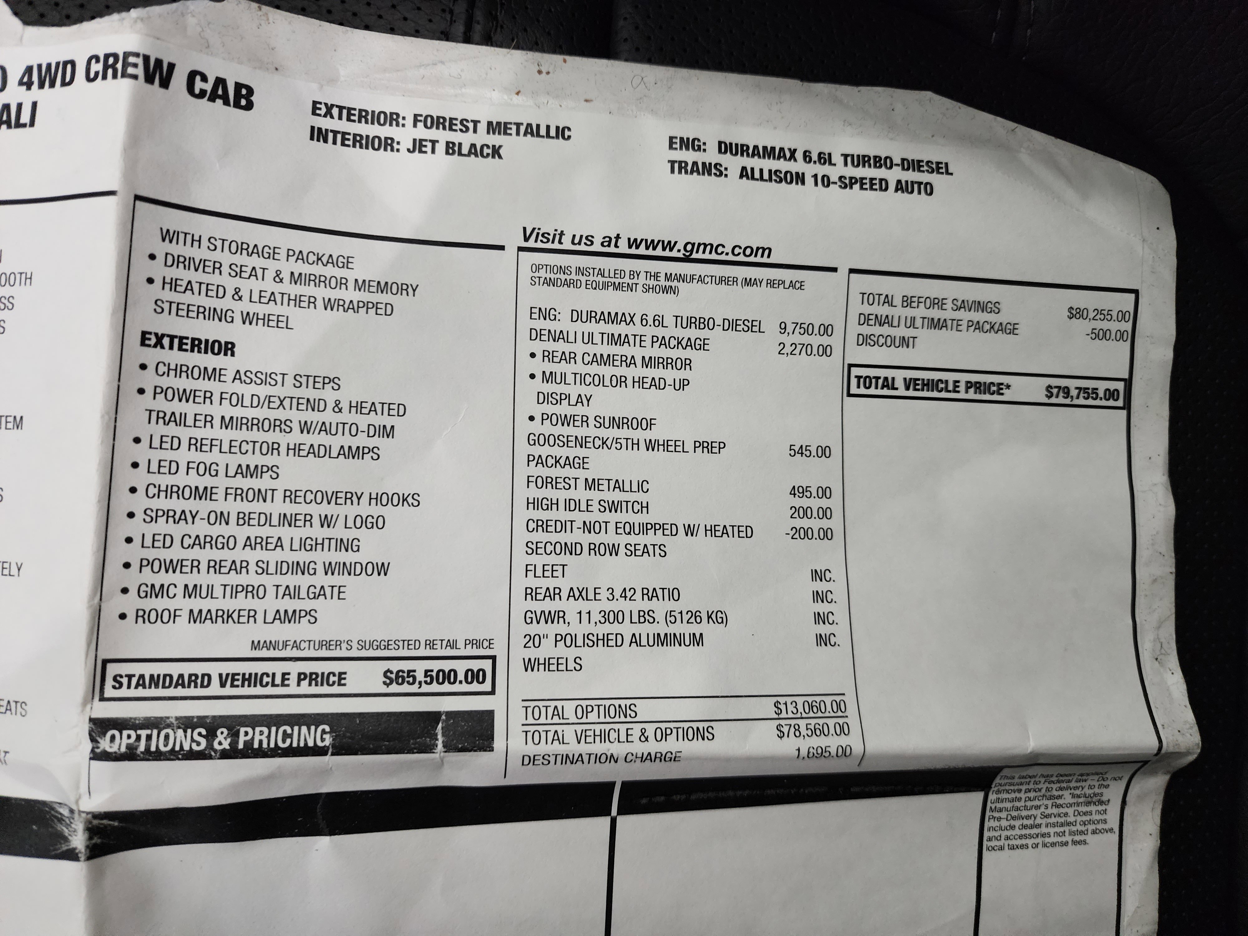 Used 2022 GMC Sierra 2500 Denali w/ Denali Ultimate Package image 55