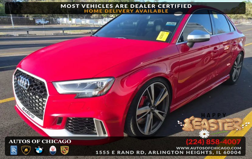 Used 2019 Audi RS 3 Performance Quattro w/ Technology Package