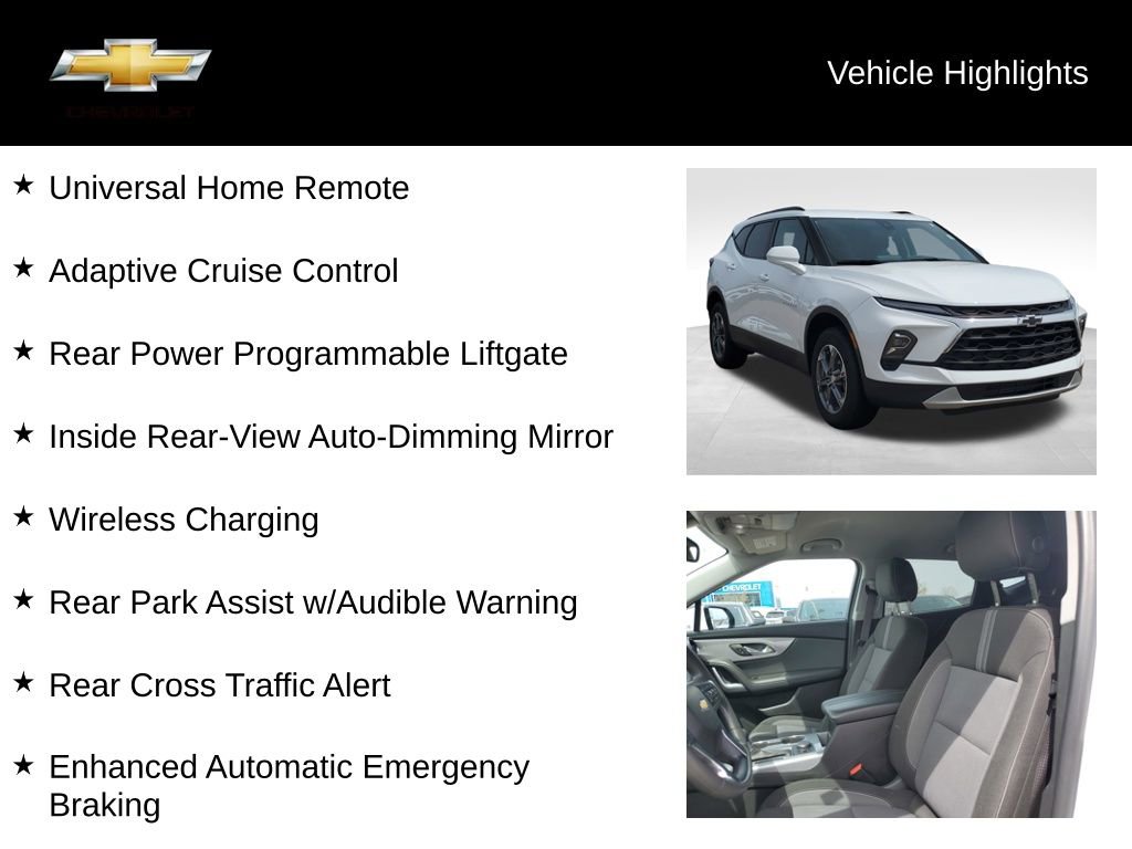Used 2024 Chevrolet Blazer LT w/ Convenience Package FWD image 20