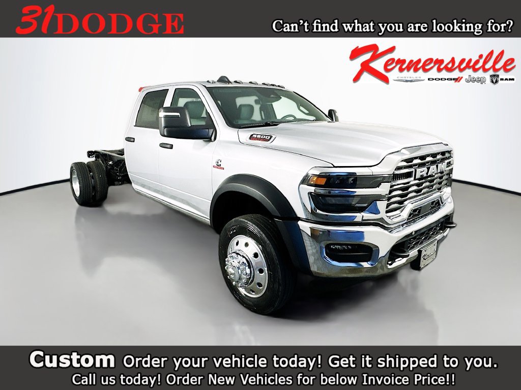 New 2026 RAM 5500 Tradesman w/ Chrome Appearance Group