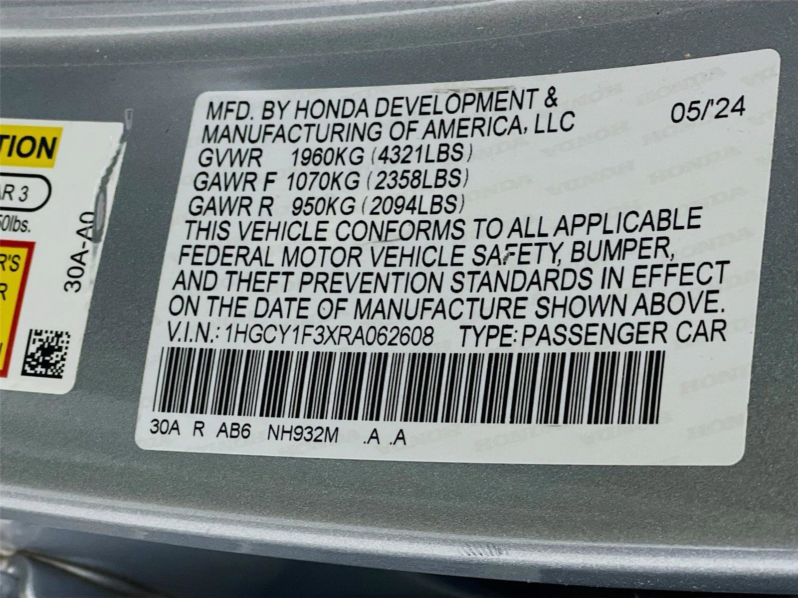 Used 2024 Honda Accord EX image 35