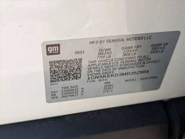 Used 2021 Chevrolet Suburban RST w/ Luxury Package AWD/4WD image 27