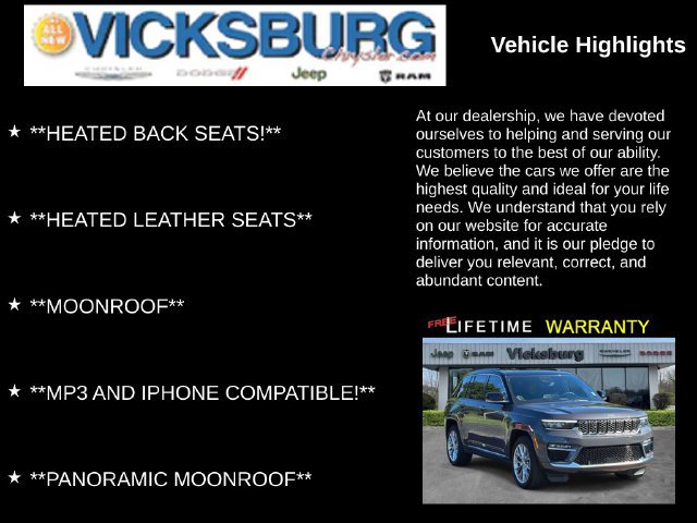 Used 2024 Jeep Grand Cherokee Summit AWD/4WD image 13
