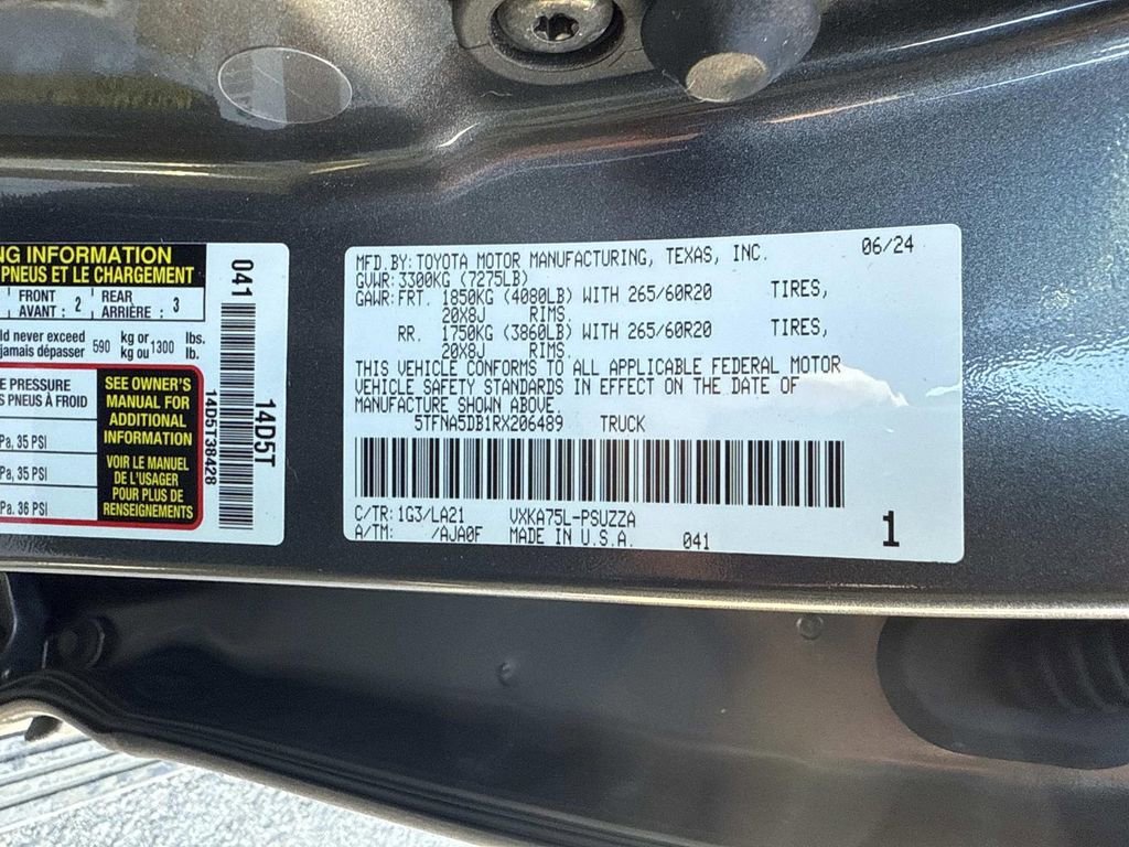 Used 2024 Toyota Tundra Platinum image 13