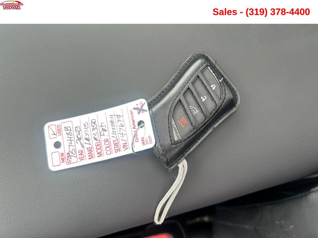 Used 2023 Lexus ES 350 w/ Premium Package FWD image 27