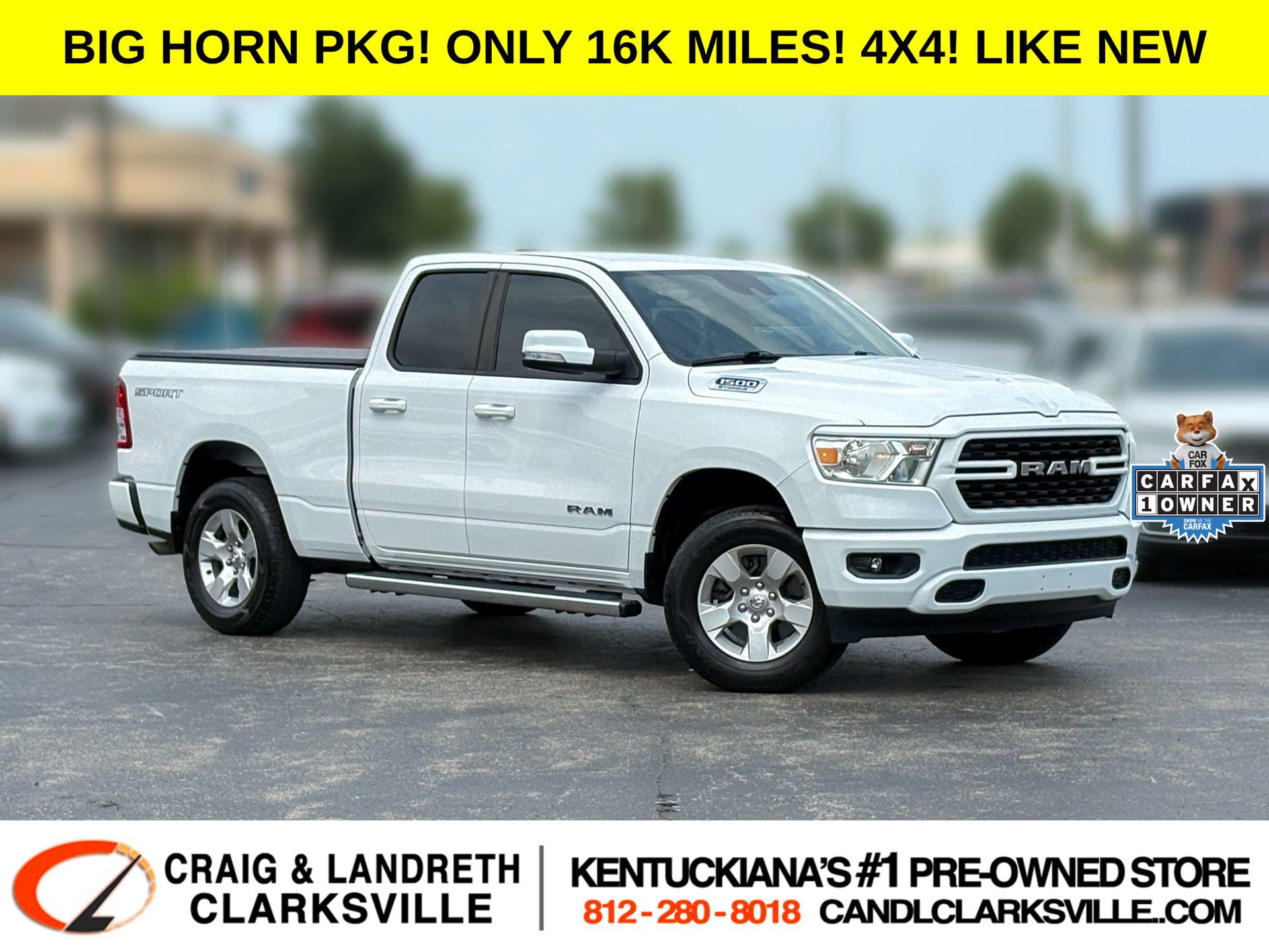 Used 2022 RAM 1500 Big Horn AWD/4WD image 1