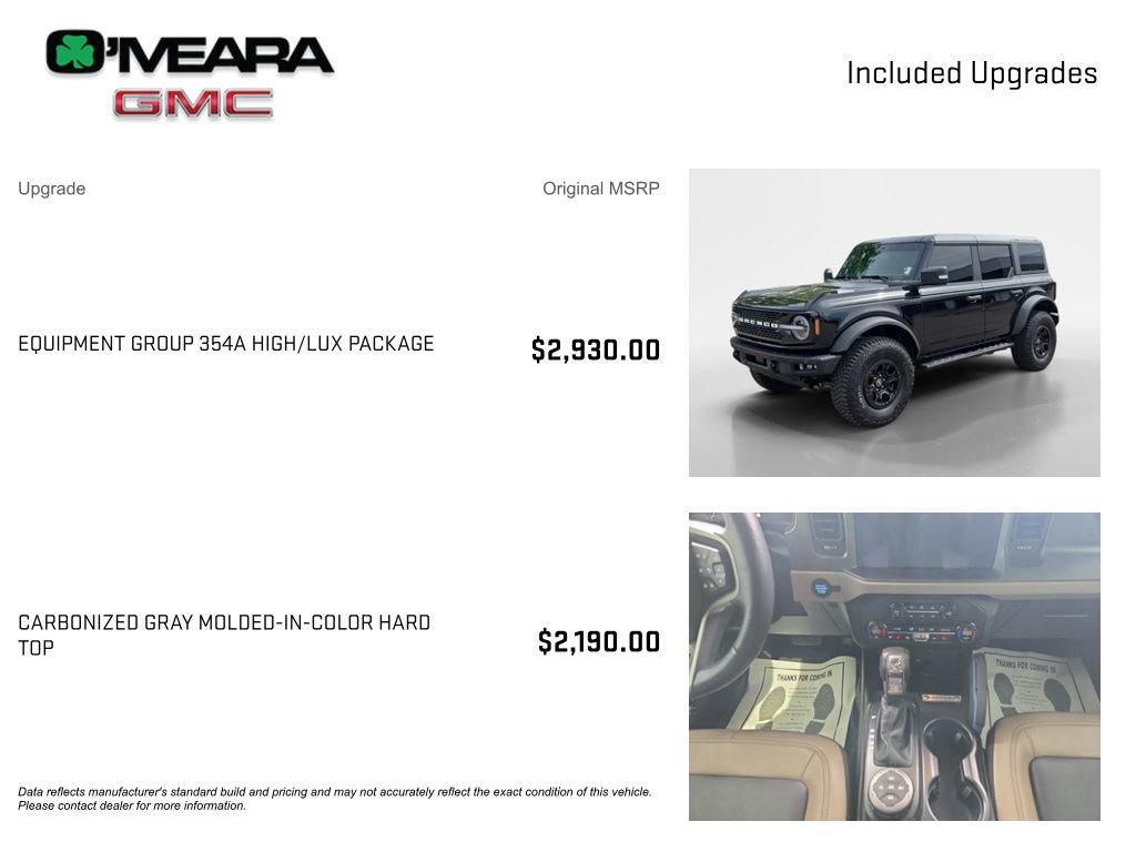 Used 2024 Ford Bronco Wildtrak AWD/4WD image 4