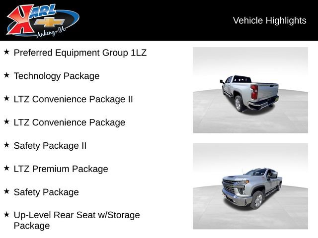 Used 2020 Chevrolet Silverado 2500 LTZ w/ LTZ Premium Package AWD/4WD image 2