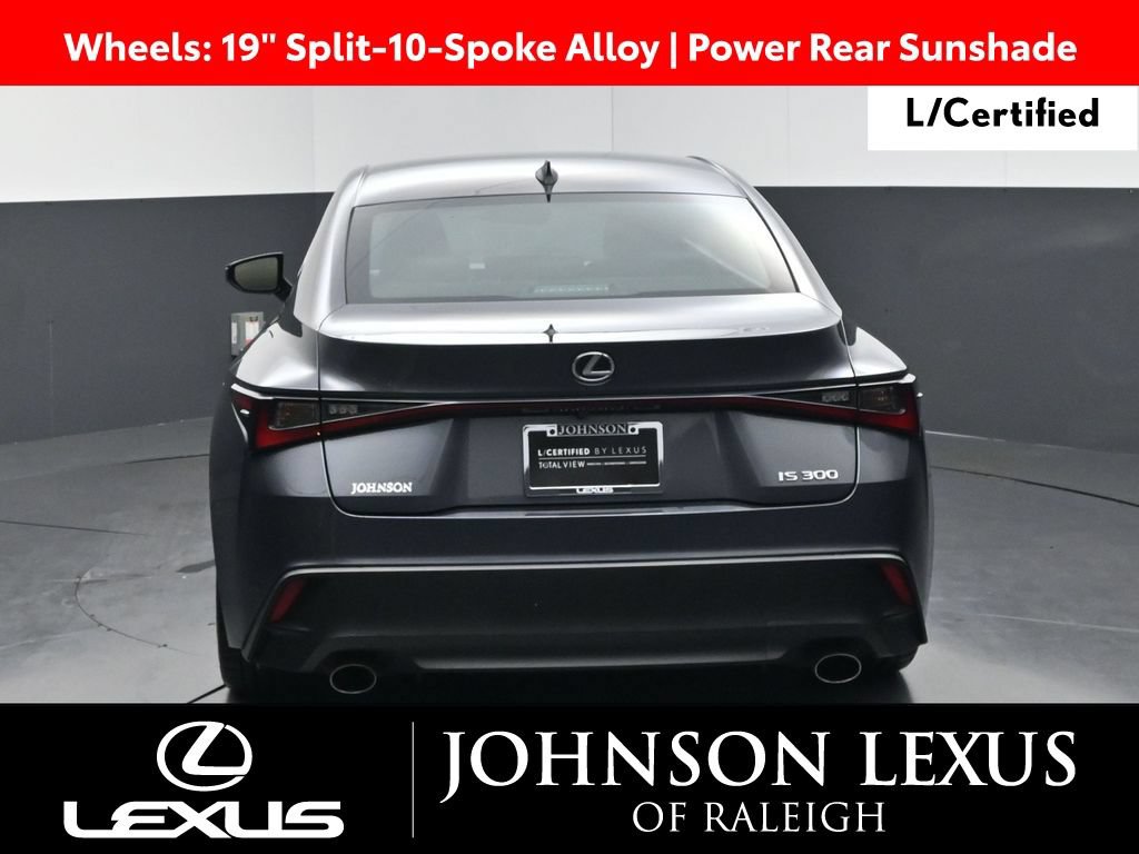 Certified 2025 Lexus IS 300 w/ Premium Package RWD image 8