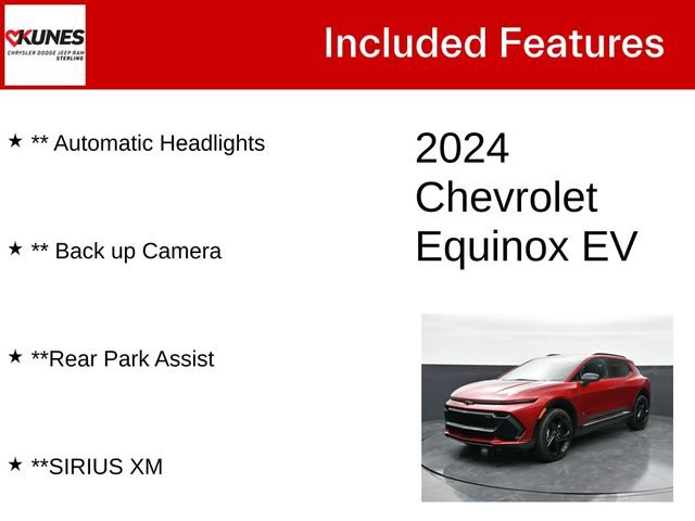 Used 2024 Chevrolet Equinox EV RS FWD image 5