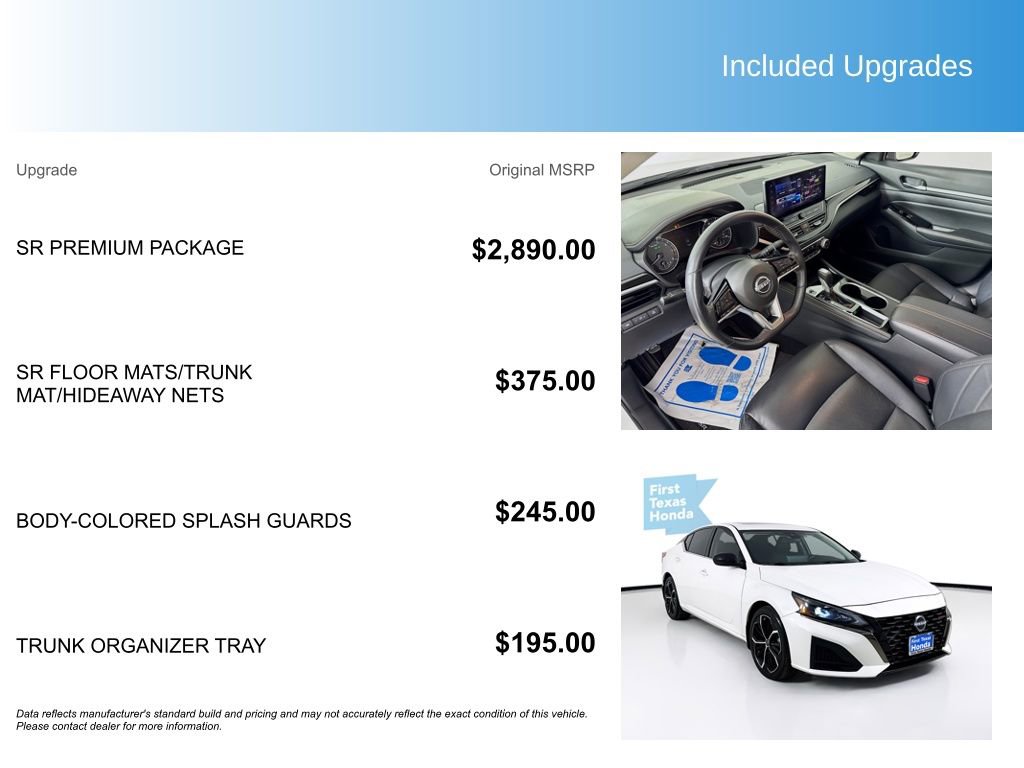 Used 2024 Nissan Altima 2.5 SR w/ SR Premium Package FWD image 5